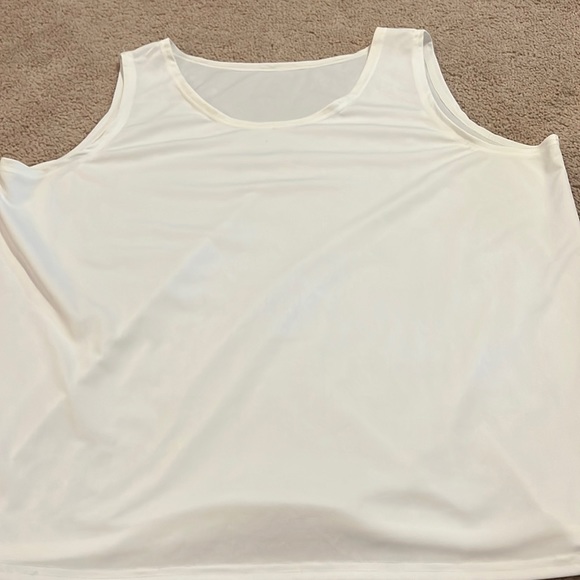 Women’s white tank top size XL - Picture 1 of 4